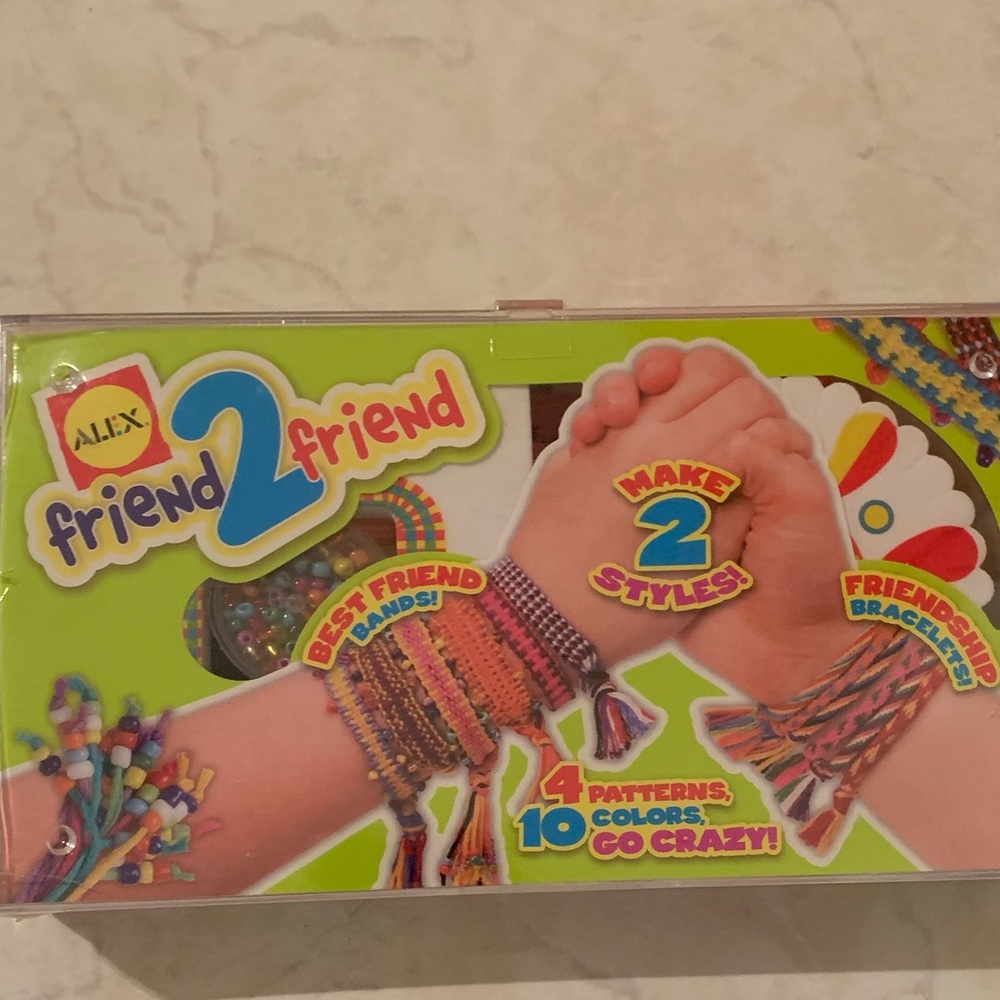 ALEX Friend 2 Friend Bracelet Kit - New